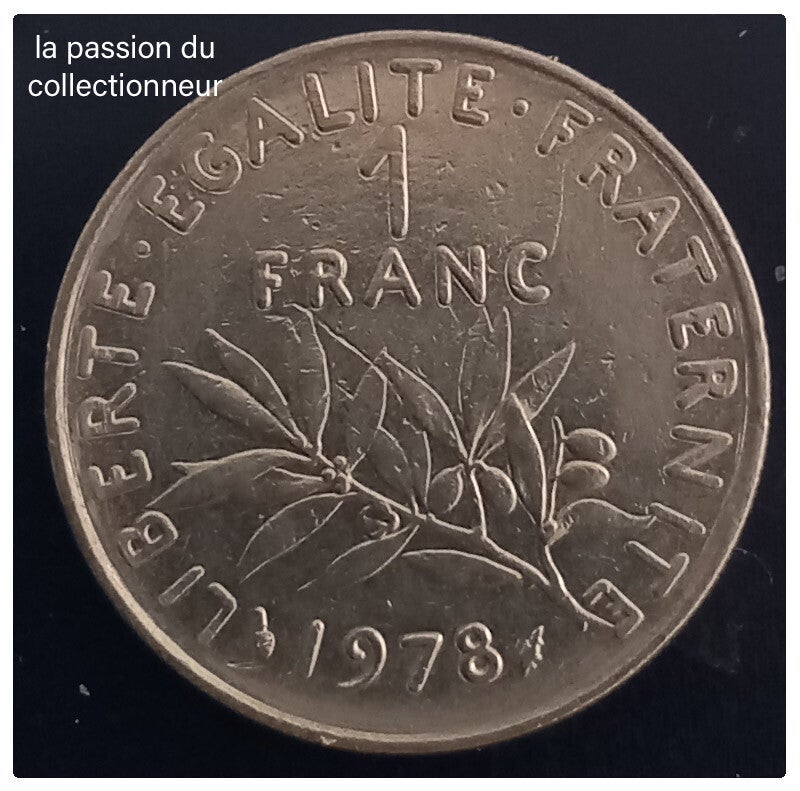 1 franc Semeuse année 1978