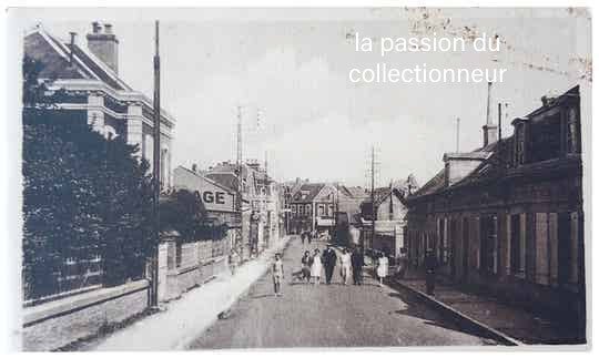 Carte postale de cayeux sur mer la rue du commerce