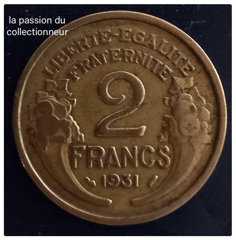 2 franc Morlon année 1931