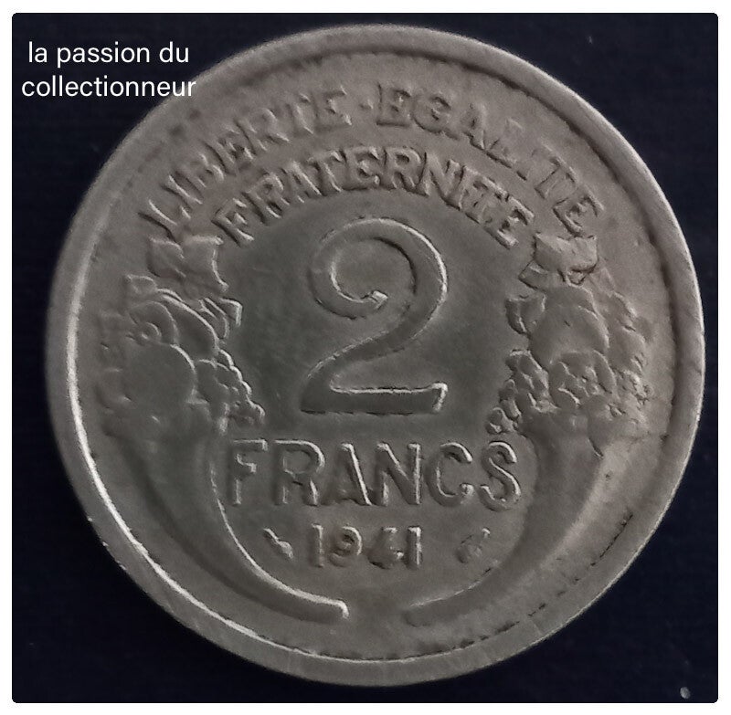 2 franc Morlon année 1941
