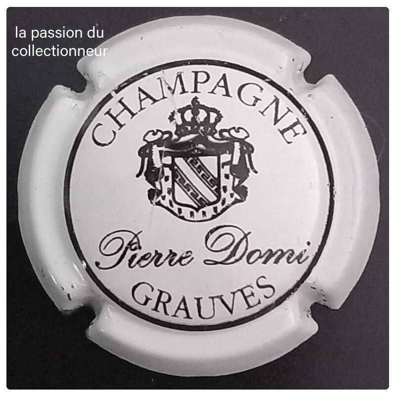 Capsule de champagne Pierre Domi Grauves