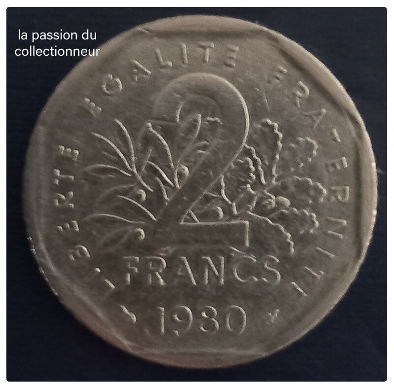 2 franc Semeuse année 1980