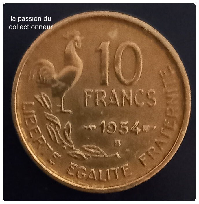 10 franc Guiraud année 1954B
