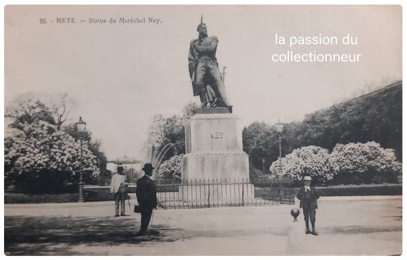 Metz statue du Maréchal Ney