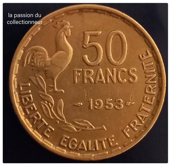 50 franc Guiraud année 1953