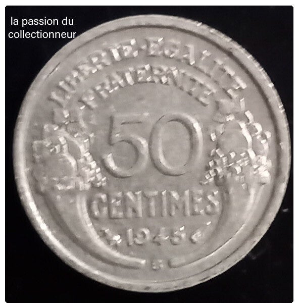 50 centimes Morlon année 1945B