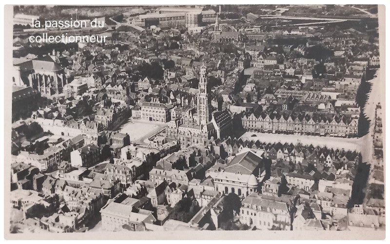Arras vue générale prise en avion