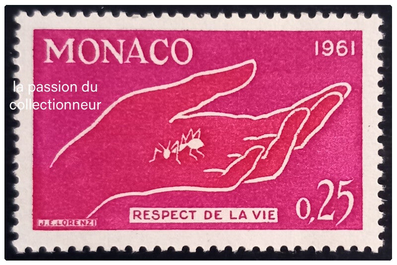 Timbre de Monaco neuf numéro 554 ●