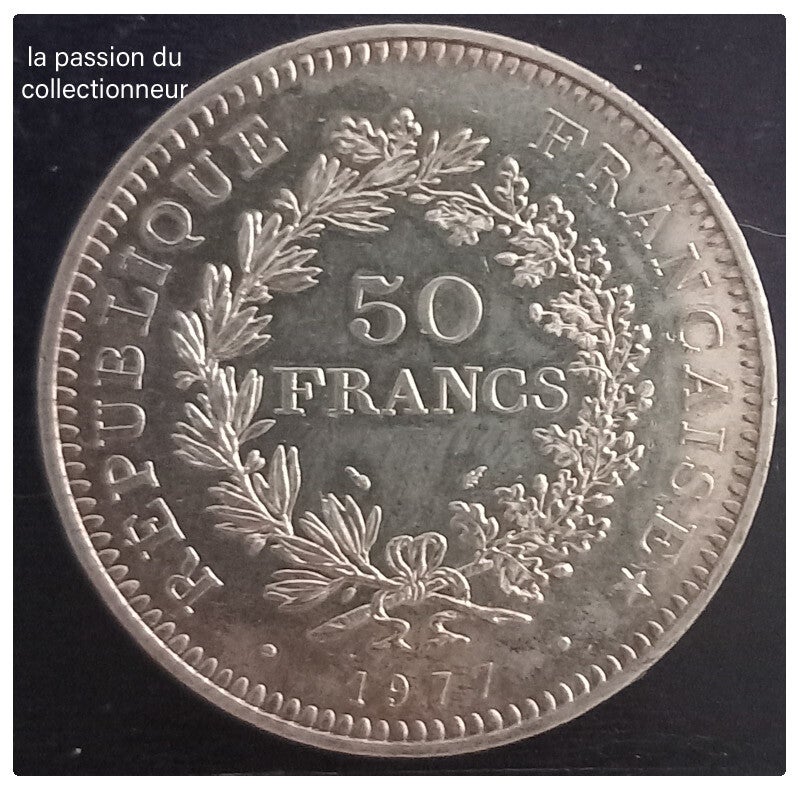 50 francs hercule année 1977