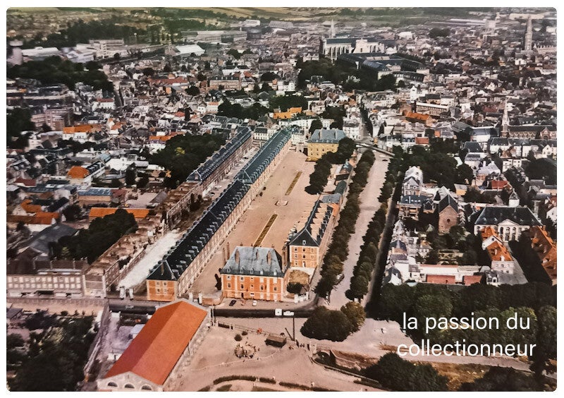 Saint Omer vue aérienne la caserne schram