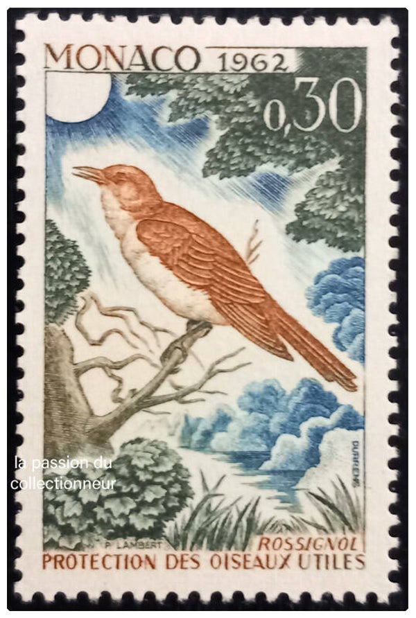 Timbre de Monaco neuf numéro 586 ●