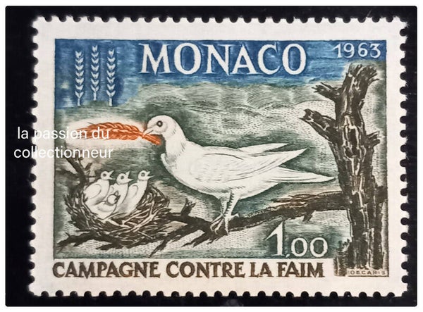 Timbre de Monaco neuf numéro 611 ●