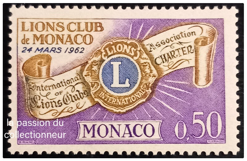 Timbre de Monaco neuf numéro 613 ●