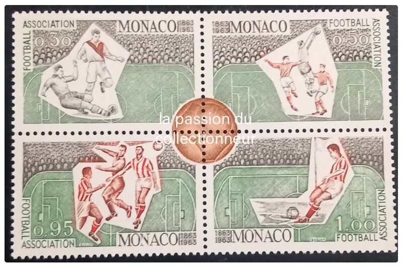 Timbre de Monaco neuf numéro 628 à 631 ●