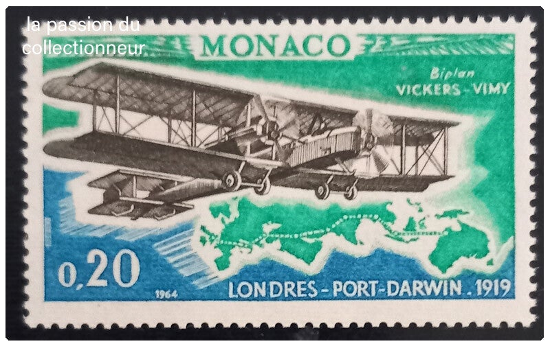 Timbre de Monaco neuf numéro 644 ●