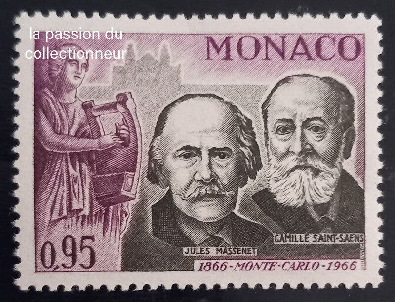 Timbre de Monaco neuf numéro 696 ●