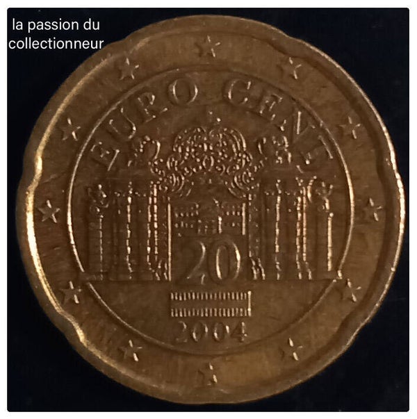 20 centimes d'Autriche année 2004