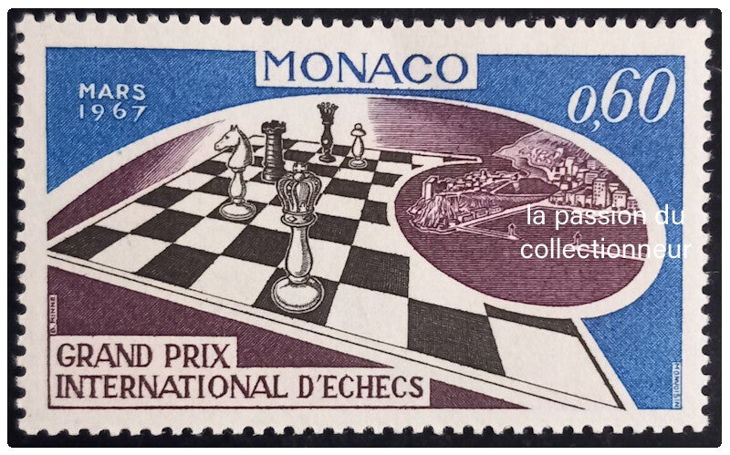 Timbre de Monaco neuf numéro 724 ●
