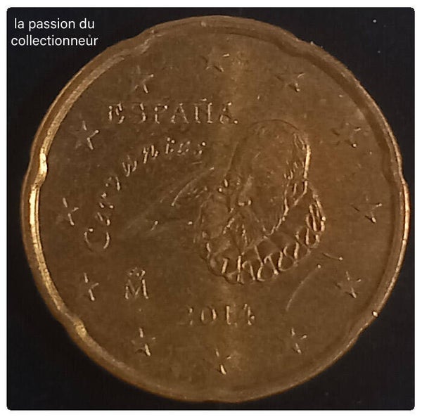 20 centimes d'Espagne année 2014