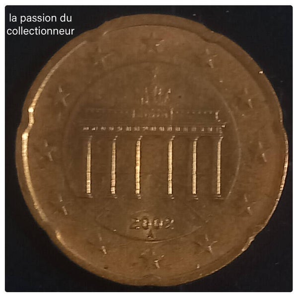 20 centimes d'Allemagne année 2002A