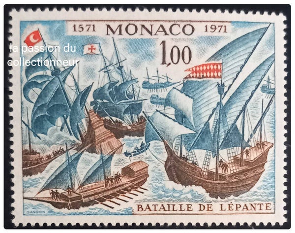Timbre de Monaco neuf numéro 870 ●