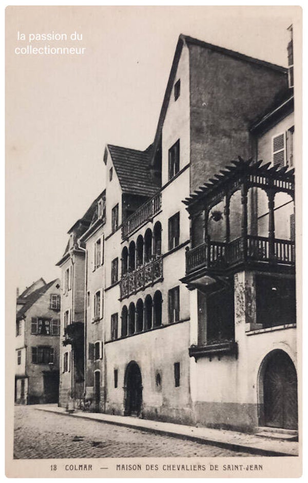Colmar maison des chevaliers de Saint jean