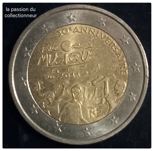 2 euro commémorative de France année 2011