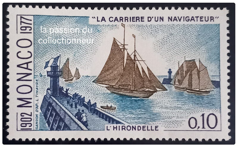 Timbre de Monaco neuf numéro 1084 ●
