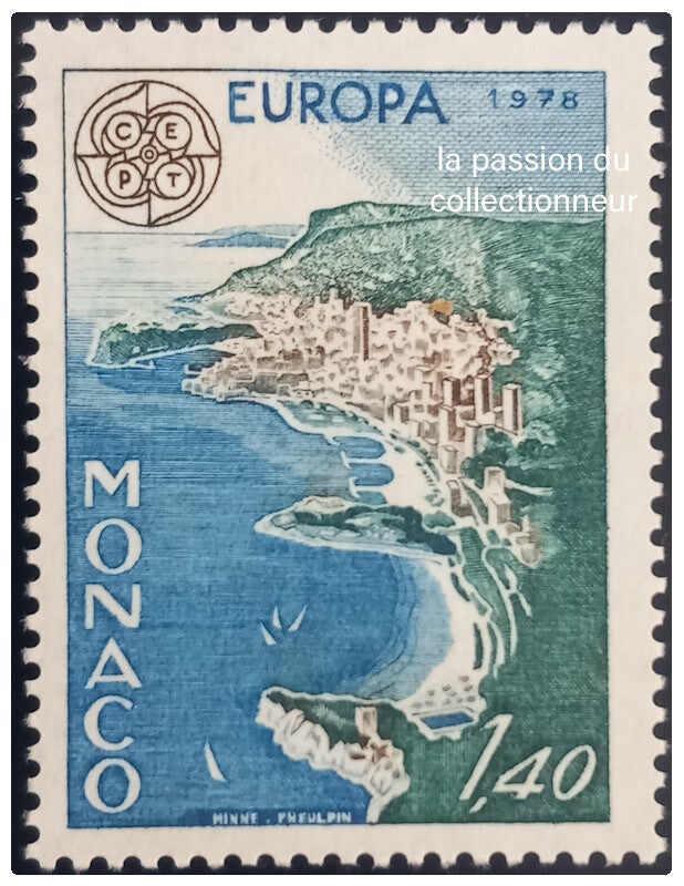Timbre de Monaco neuf numéro 1140 ●