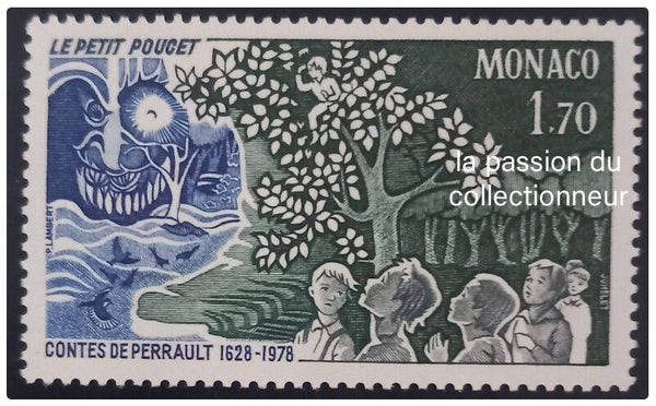 Timbre de Monaco neuf numéro 1158 ●