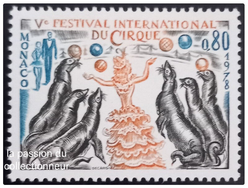 Timbre de Monaco neuf numéro 1167 ●
