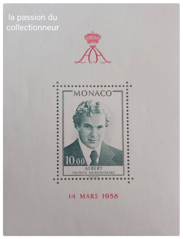 Timbre Bloc de Monaco neuf numéro 16 ●