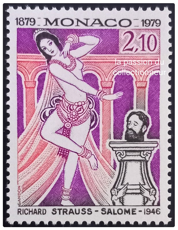 Timbre de Monaco neuf numéro 1194 ●