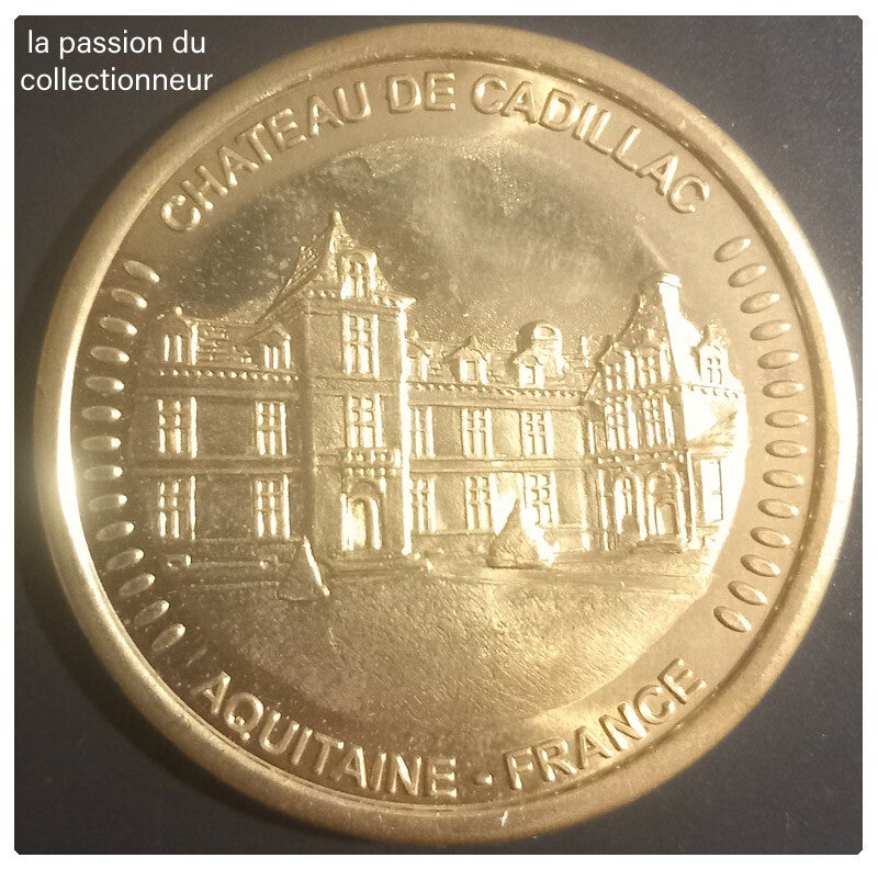 Médaille souvenir du château de Cadillac