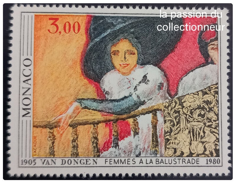 Timbre de Monaco neuf numéro 1242 ●