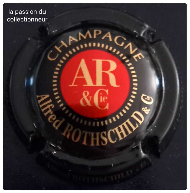 Capsule de champagne Rothschild Alfred