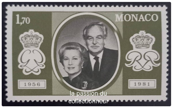 Timbre de Monaco neuf numéro 1267 ●