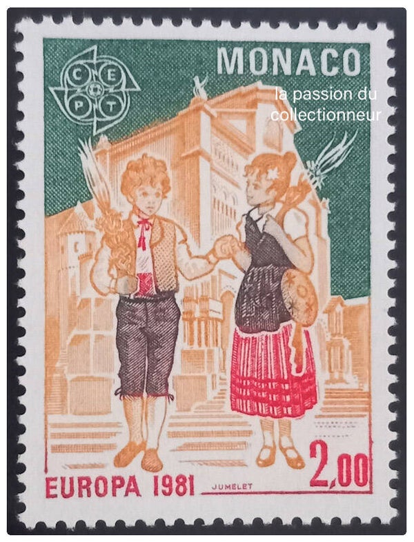 Timbre de Monaco neuf numéro 1274 ●