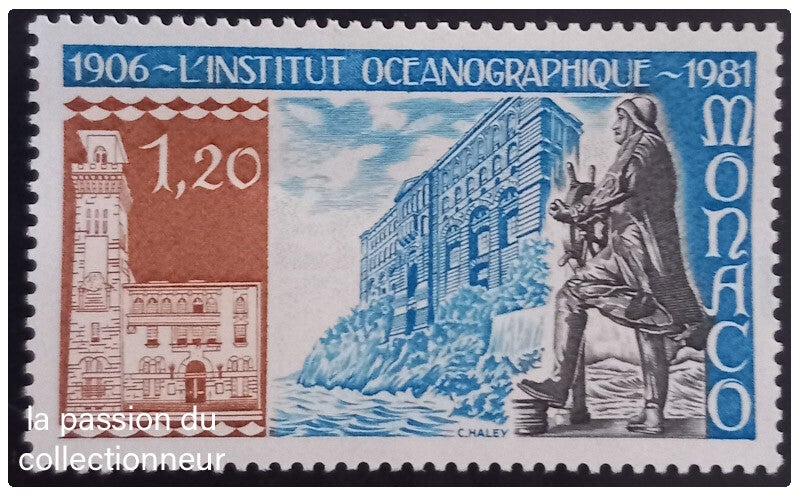 Timbre de Monaco neuf numéro 1278 ●