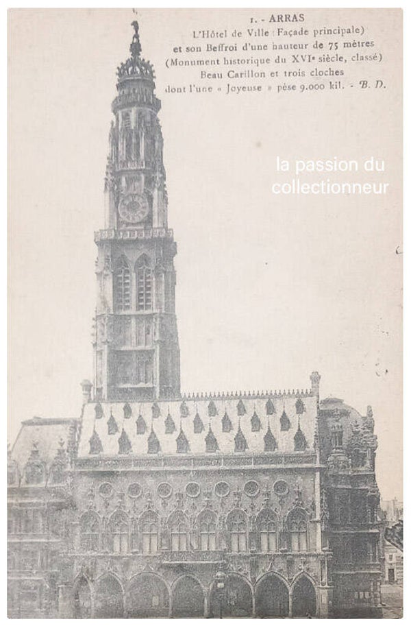 Arras l'hôtel de ville