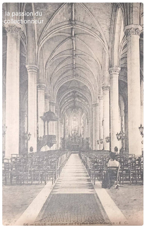 L'intérieur de l'église saint Maurice