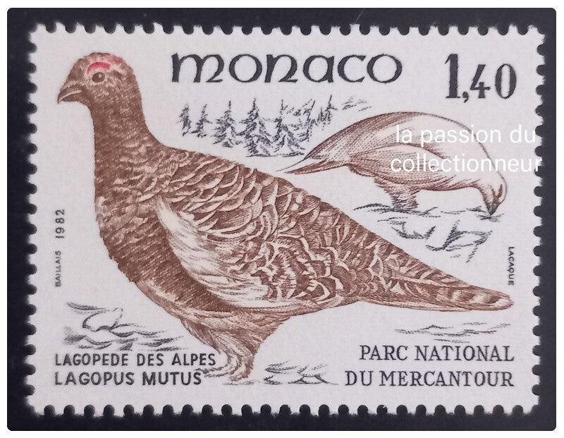 Timbre de Monaco neuf numéro 1320 ●