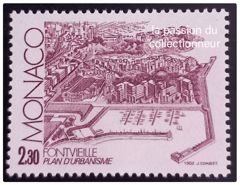 Timbre de Monaco neuf numéro 1326 ●