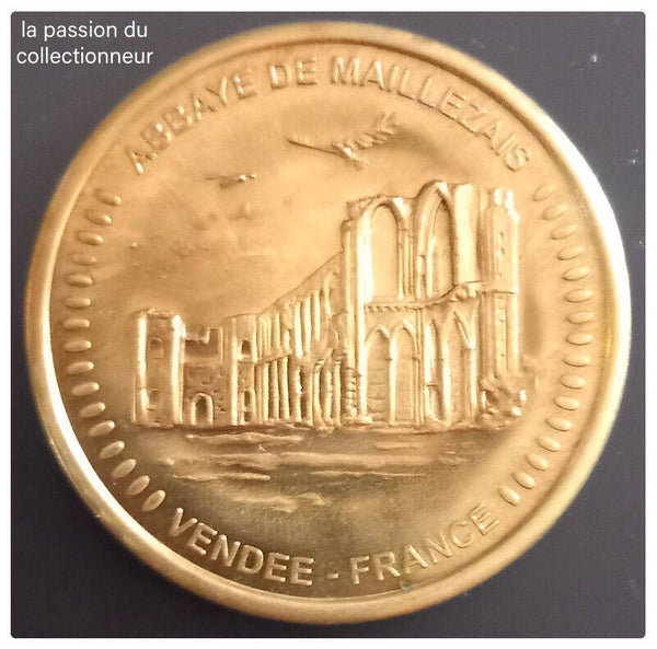 Médaille souvenir de l'abbaye de Maillezais