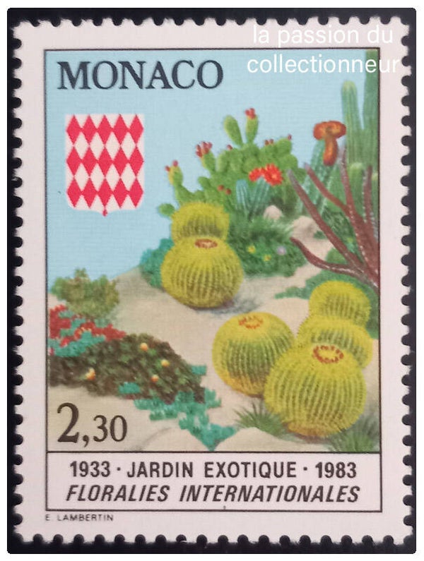 Timbre de Monaco neuf 1362 ●