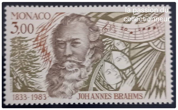 Timbre de Monaco neuf numéro 1389 ●