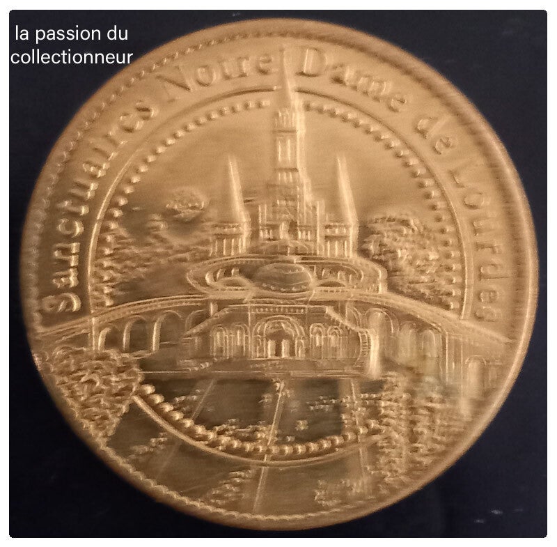 Médaille souvenir du sanctuaire notre dame de Lourdes