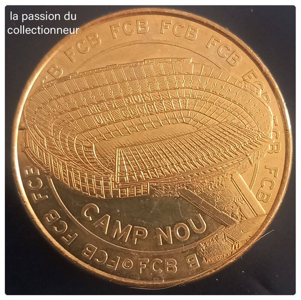 Jeton de la monnaie de Paris du stade FCB camp hou année 2013