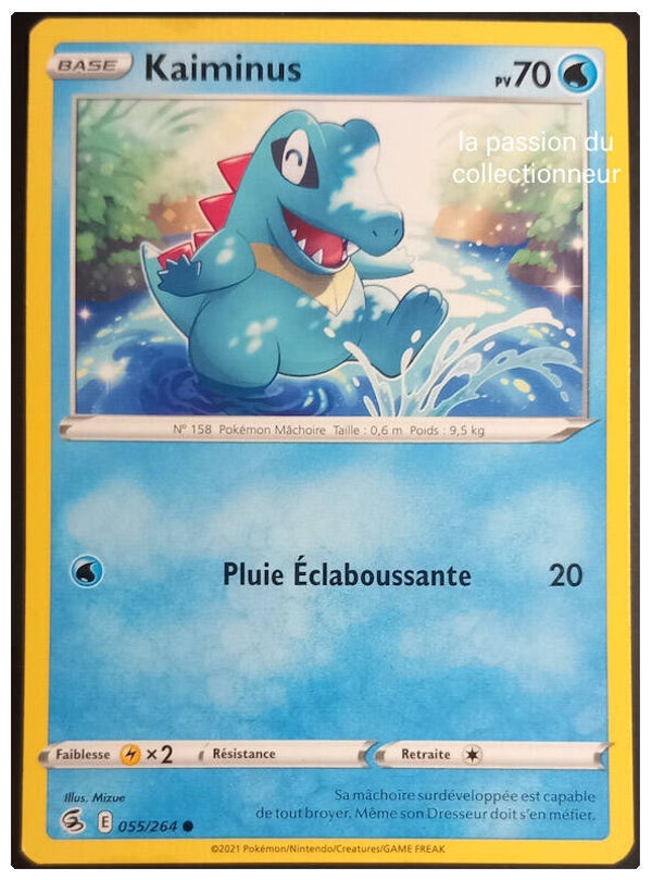 Carte pokemon commune classique de Kaiminus