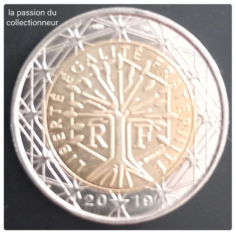 2 euro de France année 2019